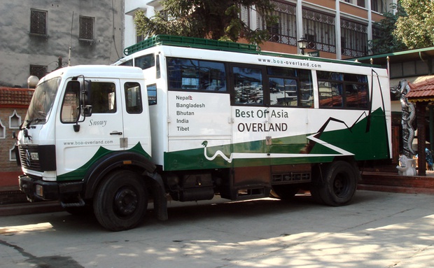 Best of Asia Overland purposely built Mercedes Benz vehicle