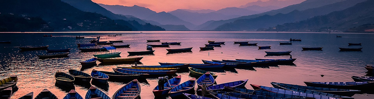 Phewa Lake, Pokhara, Nepal 