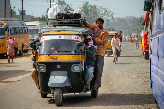 Rickshaw, India