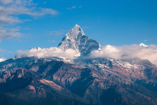 Fishtail Mountain, Annapurnas, Nepal