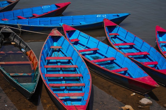 Boats, Lake Phewa, Pokhara, Nepal