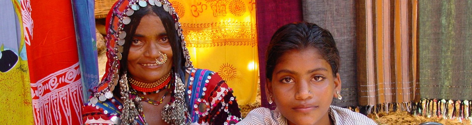 Mother and daughter, Rajasthan, India