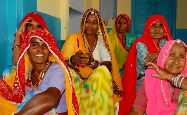 Indian ladies, Rajasthan, India