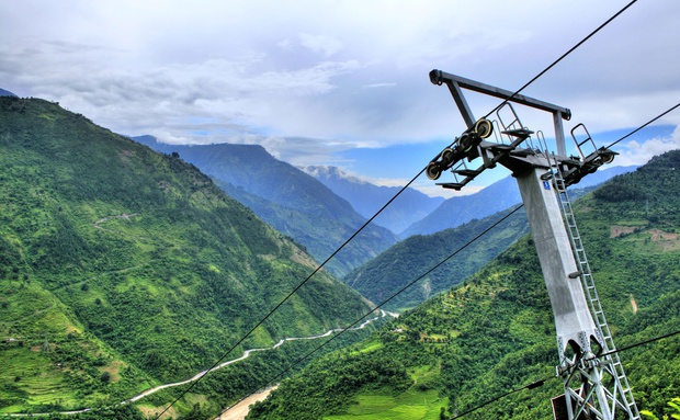 Manakamana Cable Car, Kurintar, Nepal