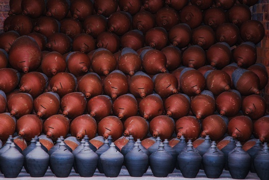 Terracotta pots, Nepal